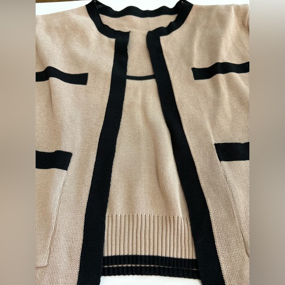 NWOT 2-Piece Crop Cardigan and Cami Set - Picture 4 of 8